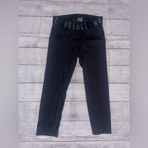 Men’s NOBULL Black Cropped Compression Tights